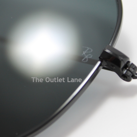 Model Display RayBan Aviator Silver Mirror RB3025 Reflective - Picture 12 of 16